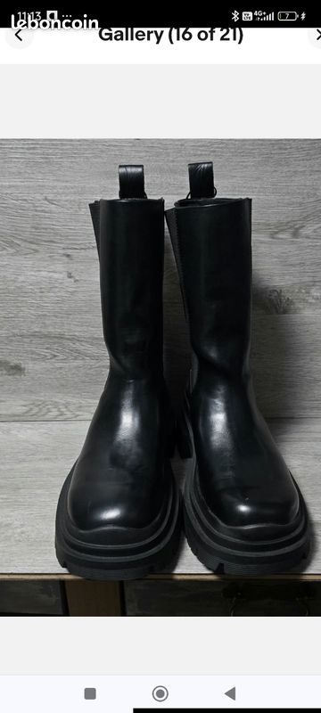 Bottines Zara Pointure 37 – Neuves Sans Boîte – Style Urbain Femme