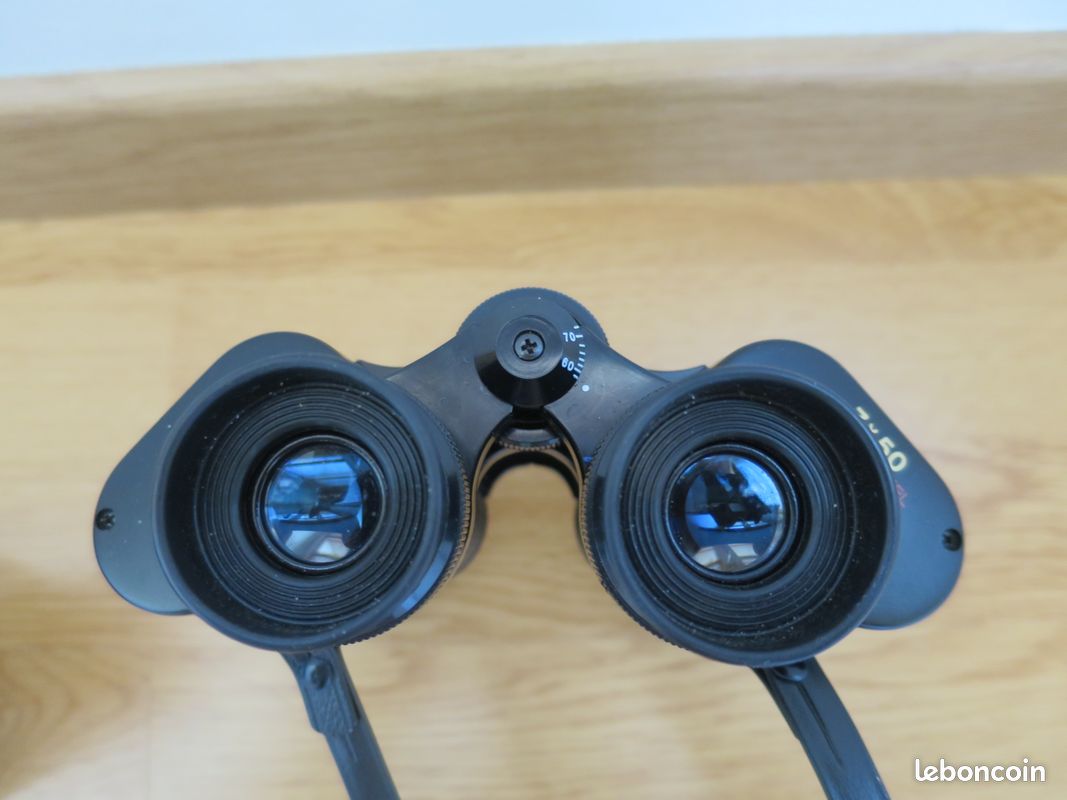 Jumelles 7x50 Entièrement Revêtues 124M/1000M Prisme