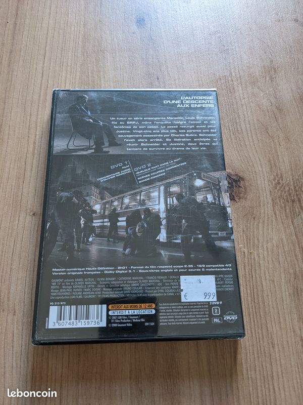 DVD film MR 73 - Olivier Marchal - neuf sous blister (image 3)