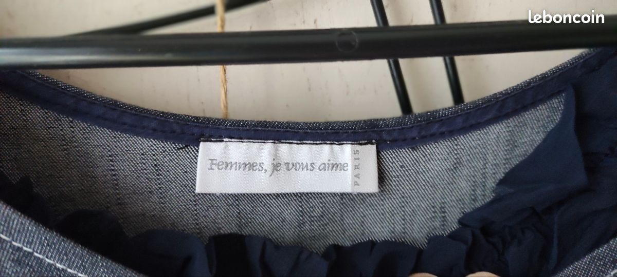 Robe en jean superposée (image 5)