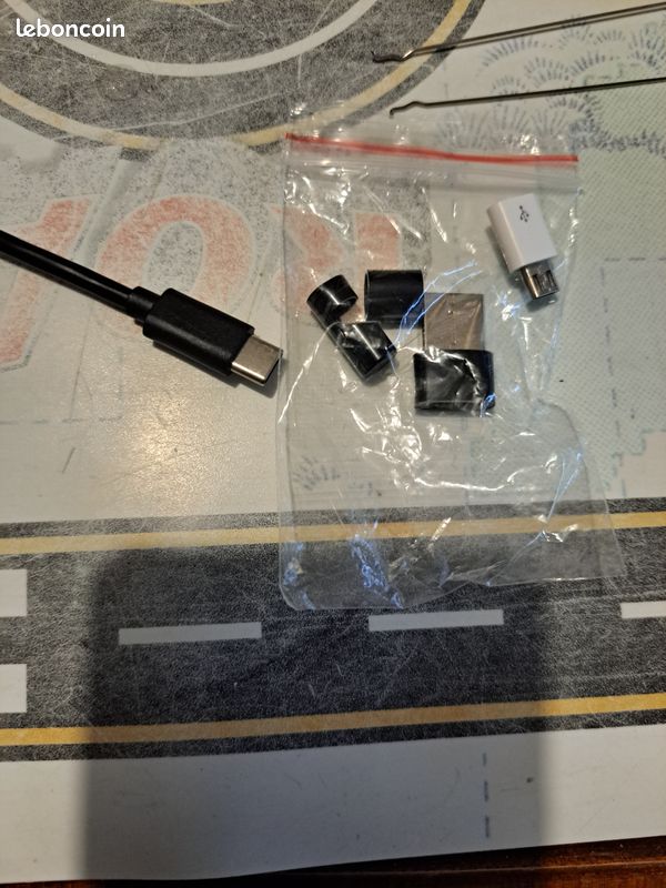 Caméra endoscopique 2 METRES USB Type-C, câble rigide 7.0mm, mini caméra d'inspection de tuyau etanche lumiere LED reglable, PC, téléphones,Tablettes (image 9)