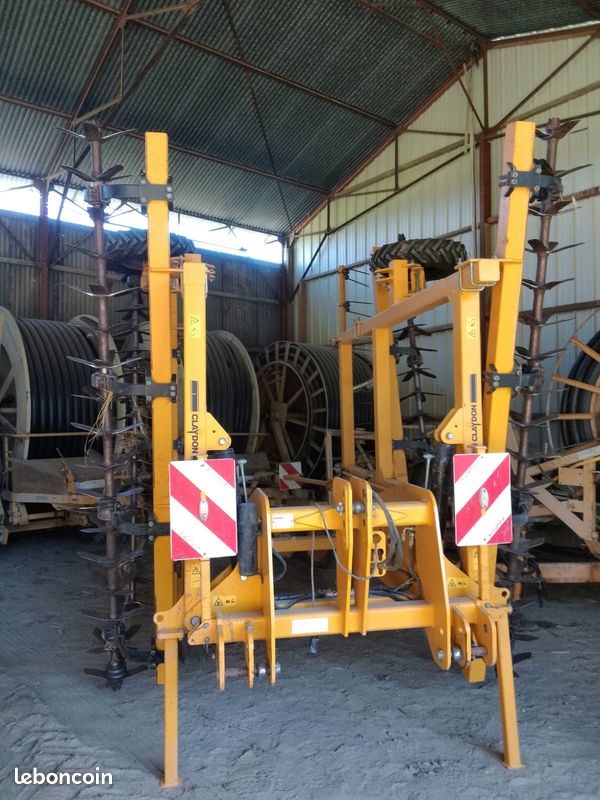 Beche roulante Claydon - Matériel agricole