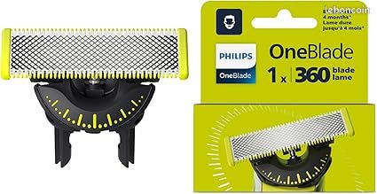 Lame De Rechange Philips One Blade 360 - Pour Rasoir électrique - 1 Unité - Neuf