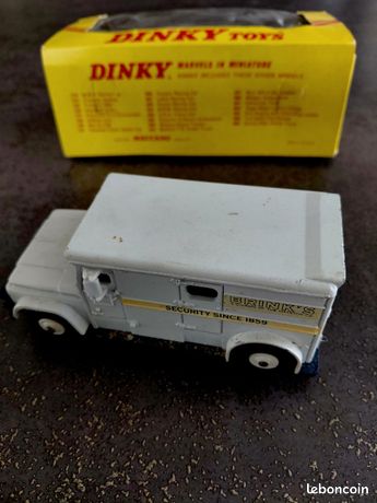 Dinky Toys 275 – Fourgon Blindé Brinks Avec Caisses D’origine – Collection