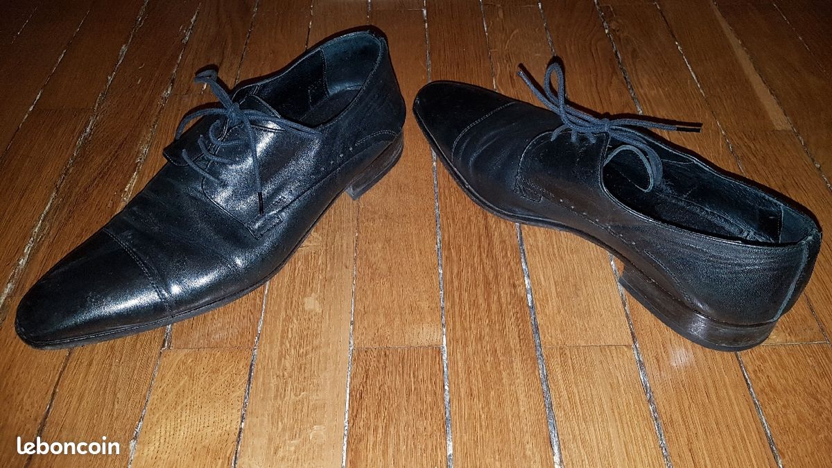 Chaussures de ville habillées en cuir taille 42 Minelli (image 2)