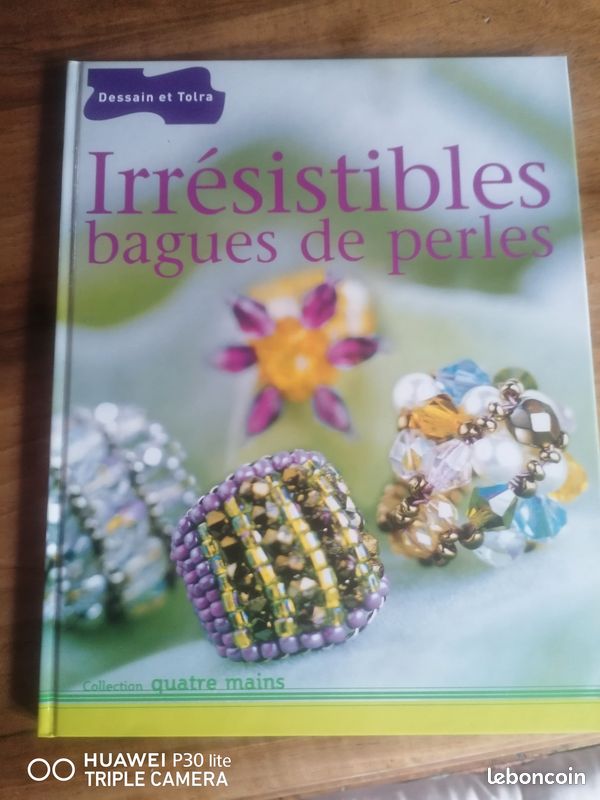 Livre pour fabrication de bagues en perles (image 1)