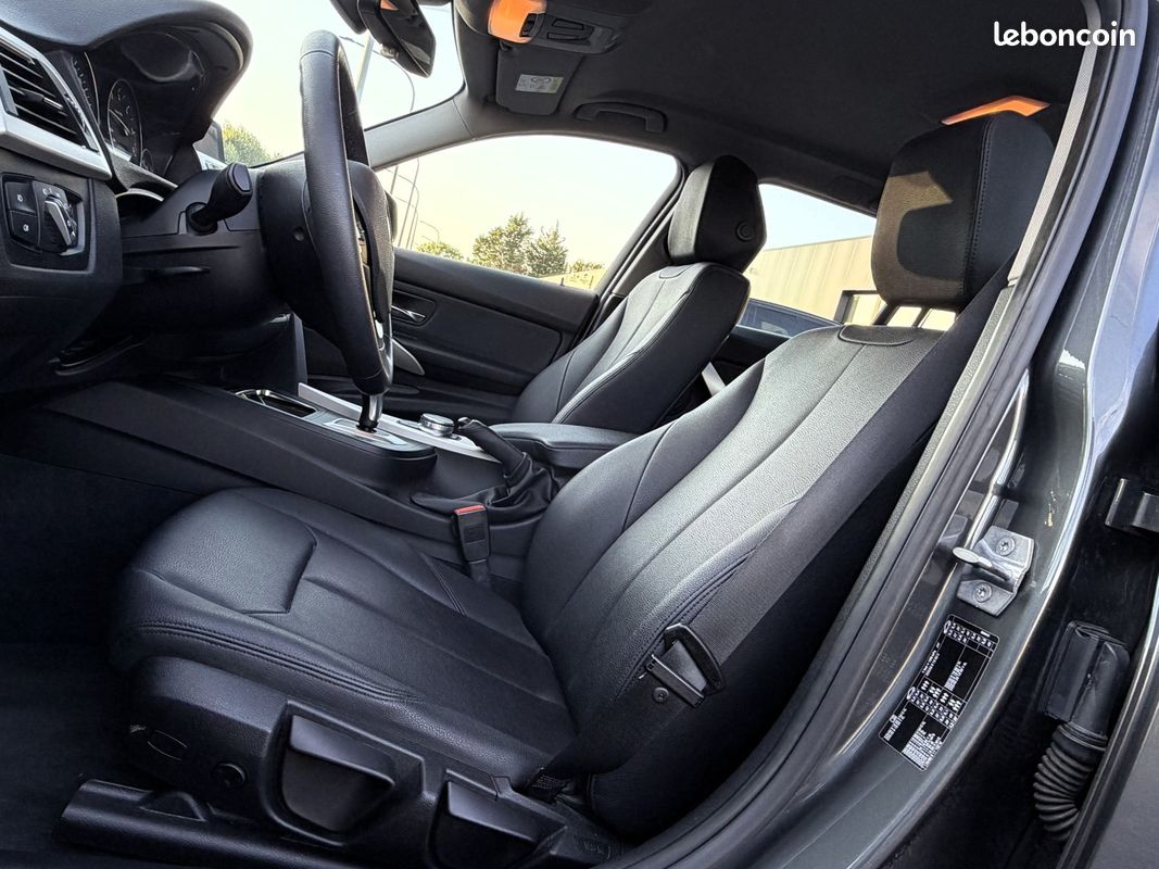 BMW SERIE 3 TOURING F31 LCI2 318d BVA8 PARFAIT ETAT/CUIR/CAMERA/FULL LED/NAVI PRO/HISTO BMW/GARANTIE (image 13)