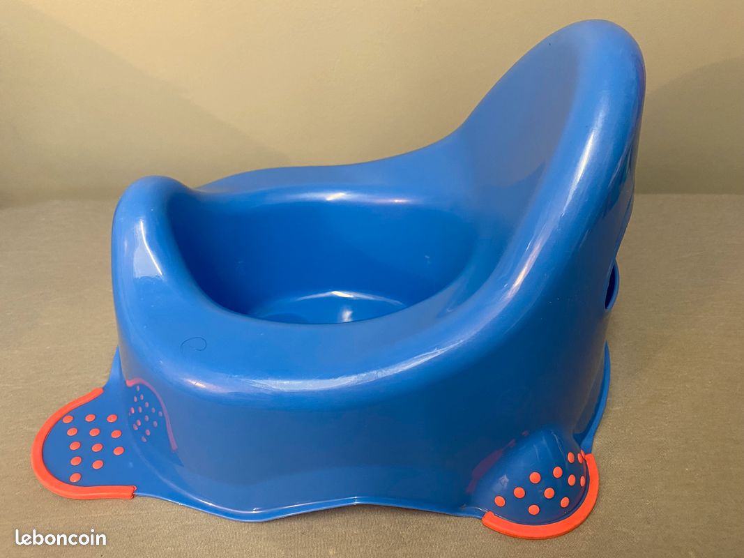 Pot éducatif bleu antidérapant (image 4)