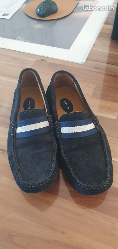 mocassin eden park bleu