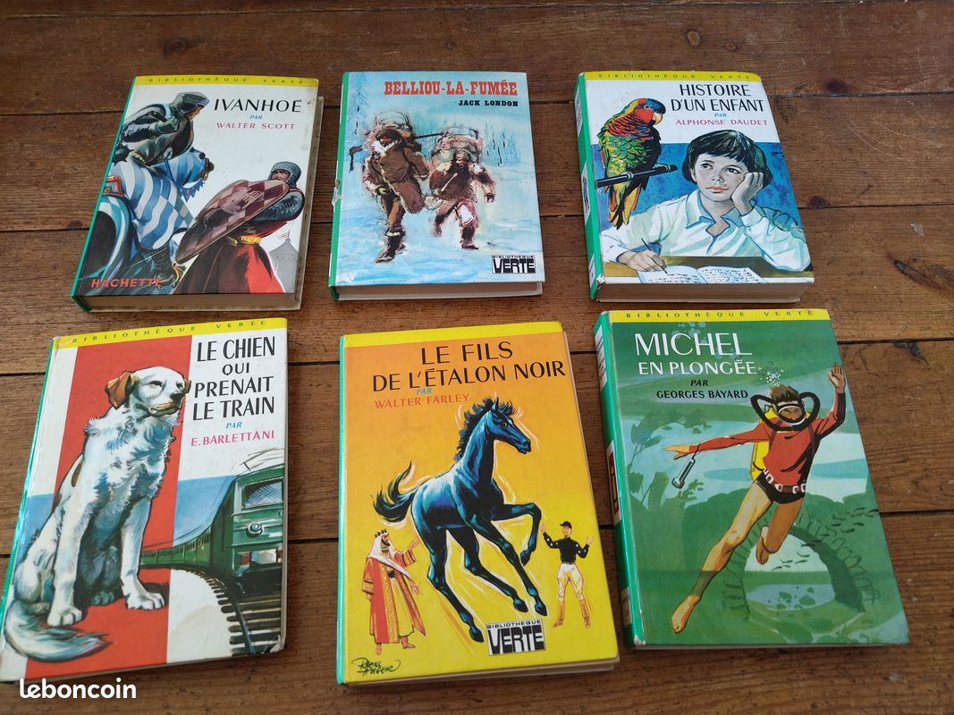 Livres Bibliothèque Verte (image 1)