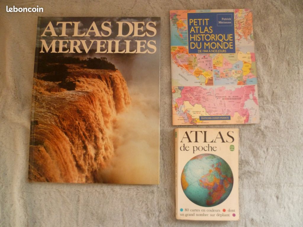 Atlas des merveilles - Atlas historique du monde - Atlas de poche - Atlas - kobat (image 1)