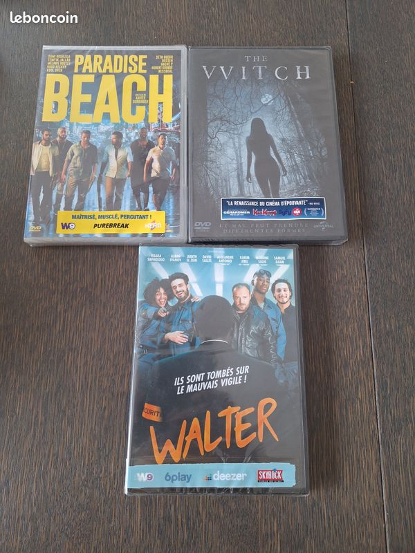 Lot 3 DVD neufs sous blister (image 1)