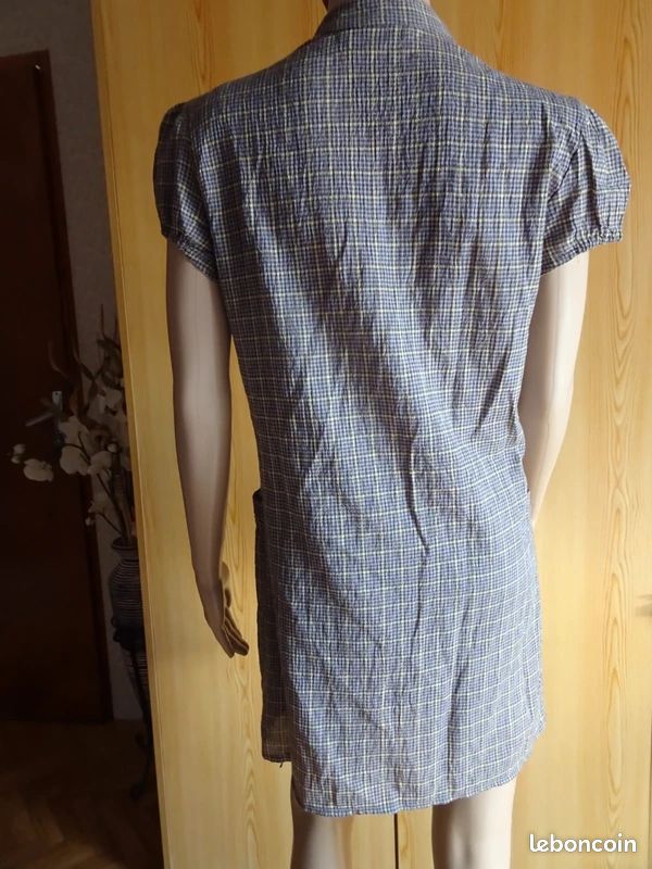 Robe legere petits carreaux t. 1 (image 7)
