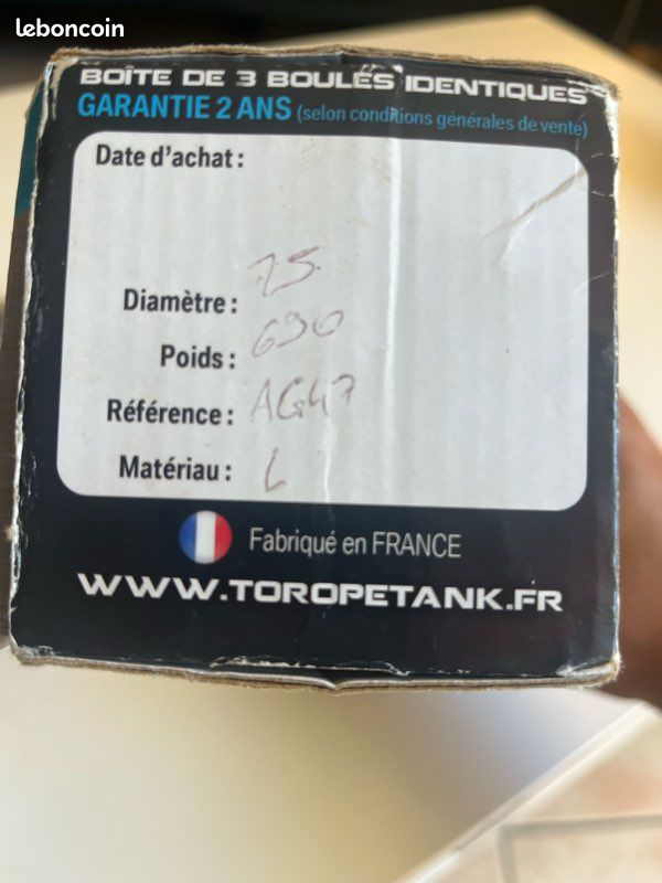 Boule de pétanque toro obut inox (image 7)