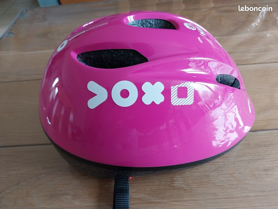 Casque de vélo rose Decathlon B.Twin fille 52-56 cm (image 5)
