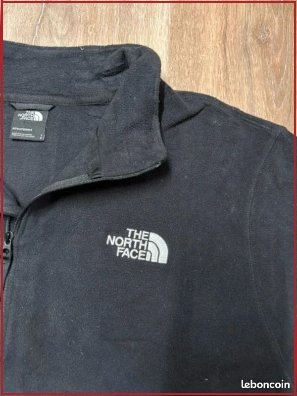 The North Face – Polaire 1/4 zip noire – Homme L (image 4)