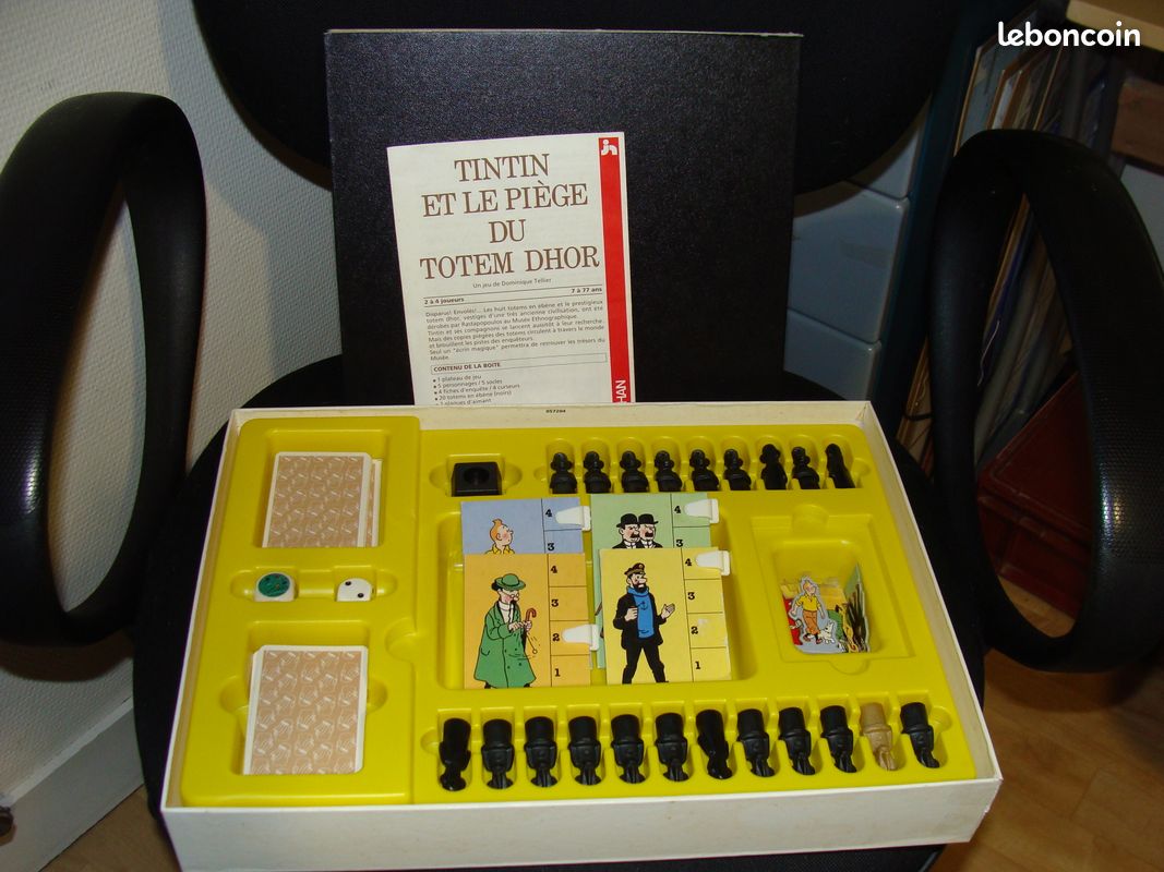 Jeu tintin et le piège du tortem Dhor - Collection