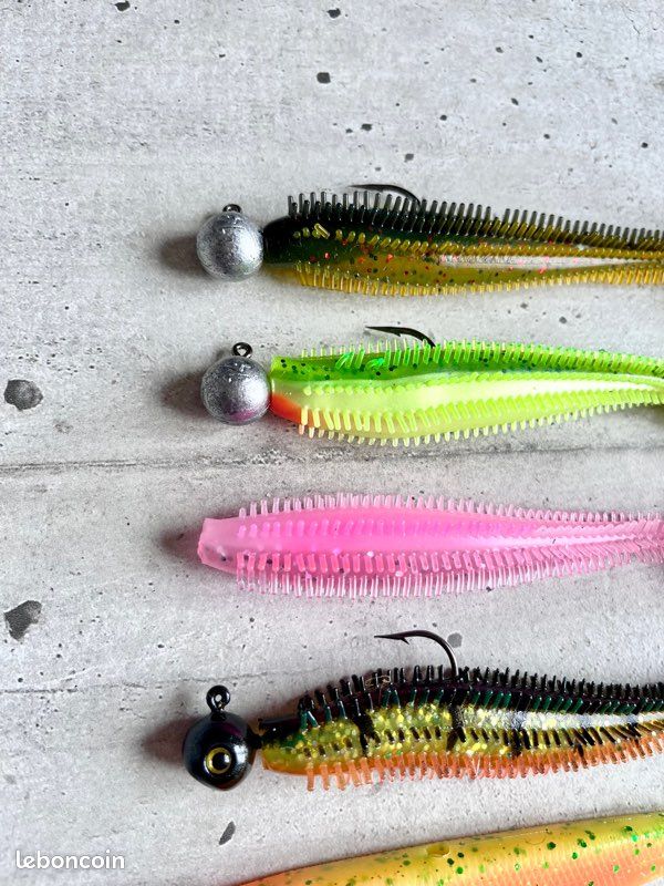 Leurres souples Fox rage Spikey Shad + Westin pêche (image 5)