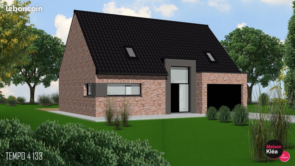 Maison 4 pièces 100 m² · à Mons-en-Pévèle · 100 m² · 329 300 €