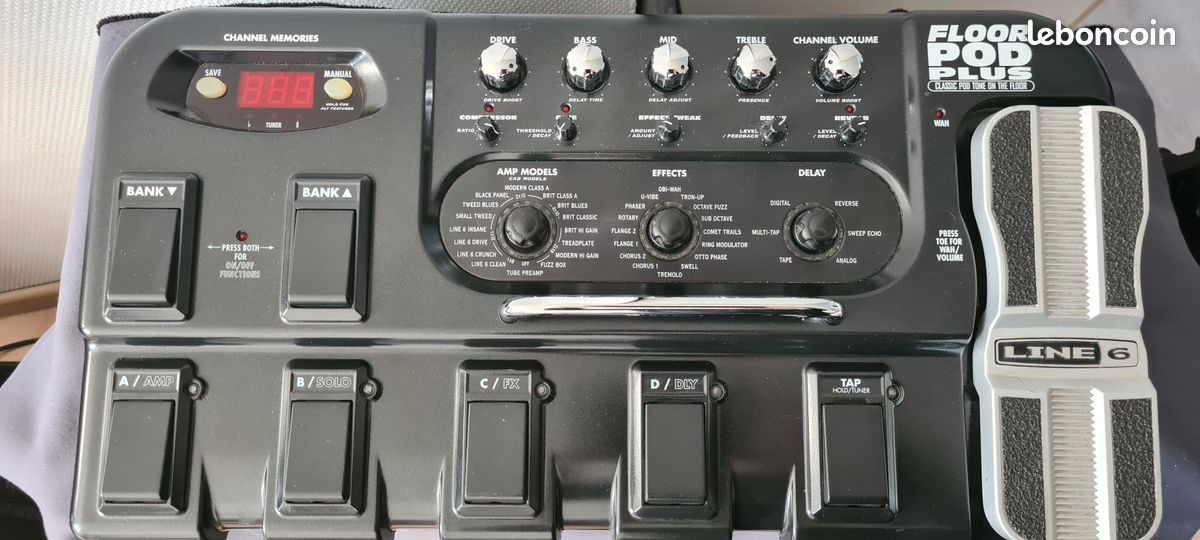 Pedalier - LINE 6 -Le Floor Pod Plus (image 1)