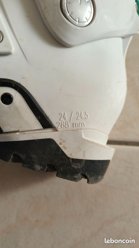 Chaussures ski Salomon Ouest acces cruise femme taille 24/24,5 (38 / 39) (image 3)