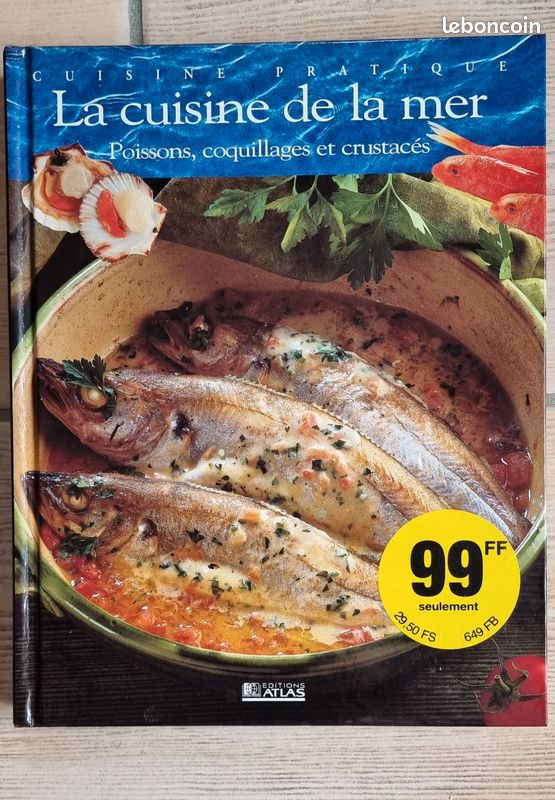Livre de cuisine "la cuisine de la mer" (image 1)