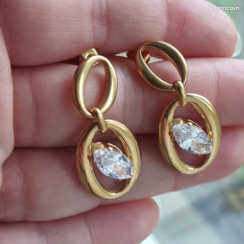 Boucles d’oreilles inox (image 4)