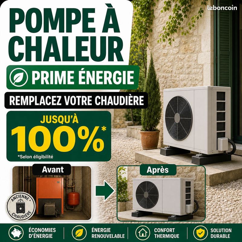 Pompe à chaleur basse conso (image 1)