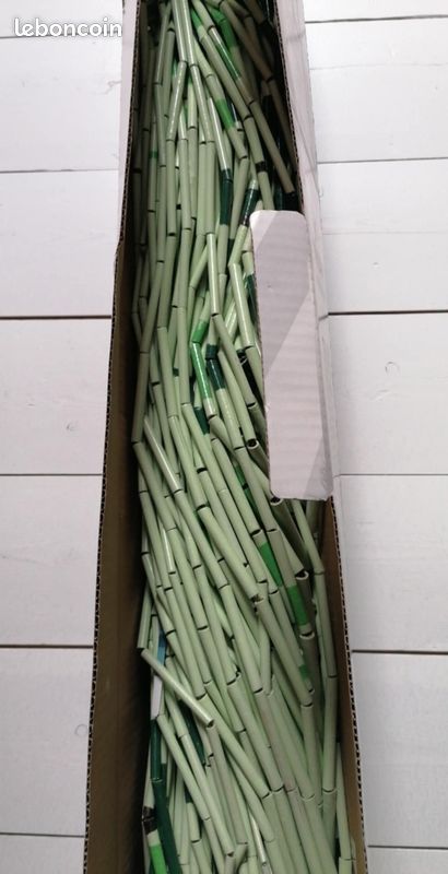 LUANCE - RIDEAU DE PORTE - BAMBOU - VERT - Neuf 🎍 (image 4)