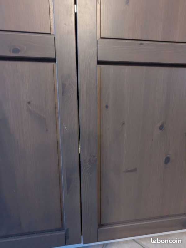 Porte de placard 50x229 couleur taupe (image 2)