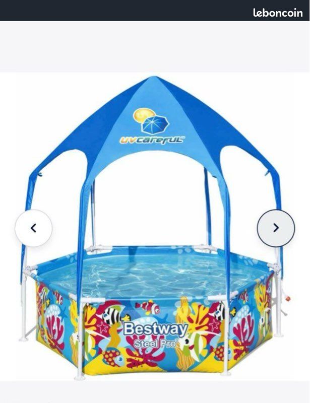 Piscine hors sol pour enfants Pro UV Careful neuf 100 (image 1)