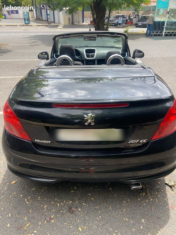 Peugeot 207 CC Cabriolet 1,6 HDI Sport Pack avec changement moteur embrayage distribution contrôle CT Ok (image 2)