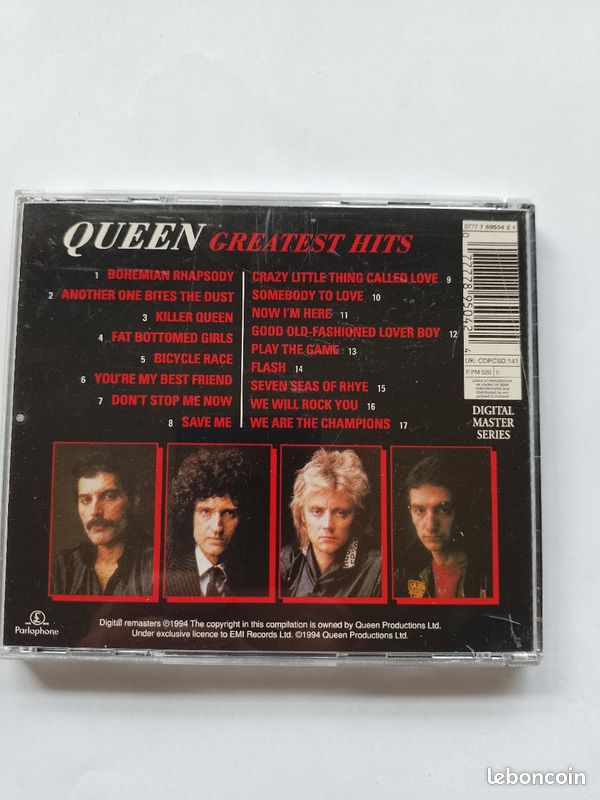 CD de QUEEN (image 2)