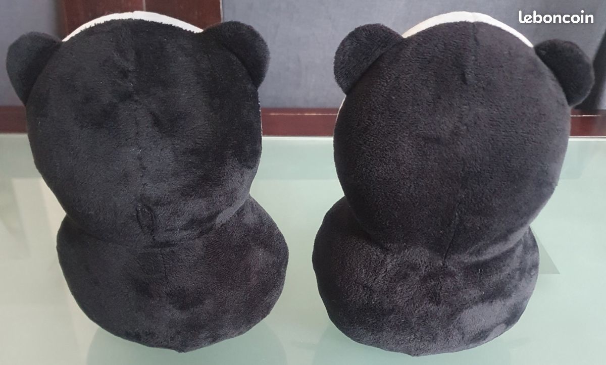 Duo de Bloque-Porte Panda, 22cm (image 2)