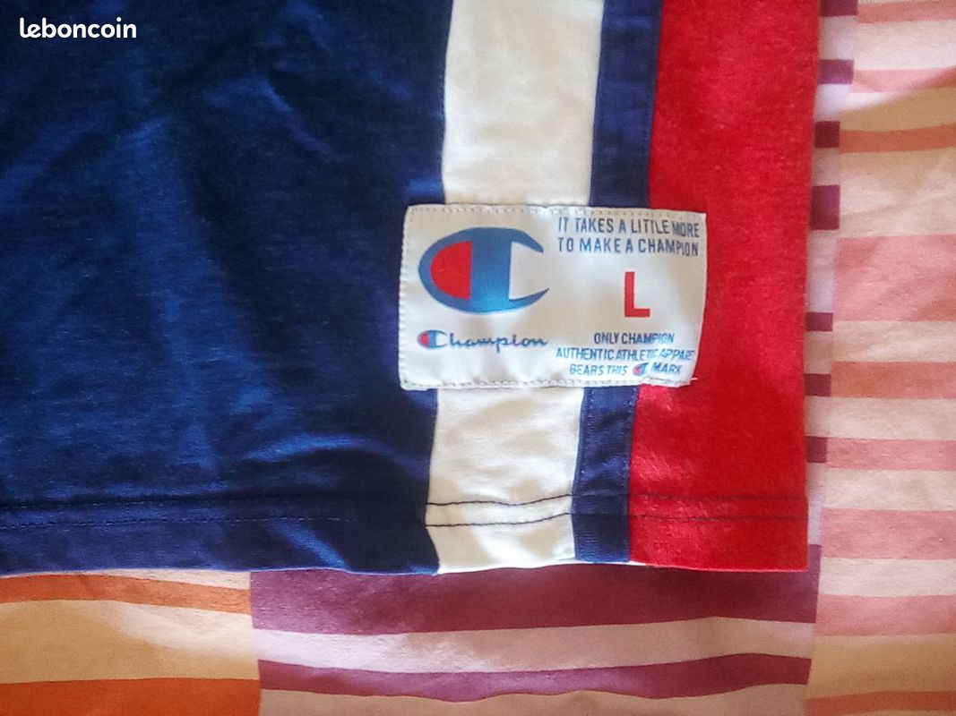 Débardeur Champion 00 Taille : L - Bleu/Blanc/Rouge (image 4)