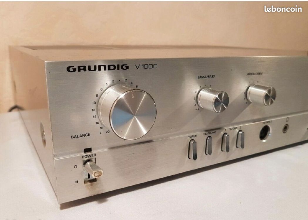 Amplificateur grundig v 1000 / vintage (image 2)