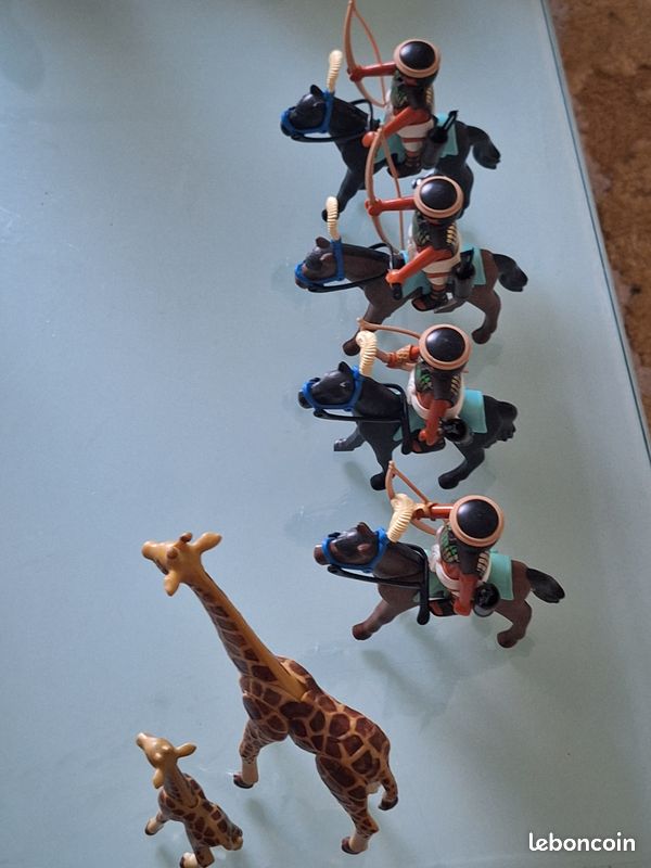 Playmobil soldat égyptien archers custom cavalerie animaux Égypte lot3 (image 4)