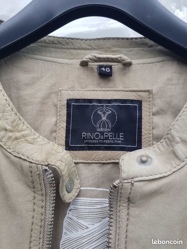 Rino & Pelle: veste en cuir homme (image 3)
