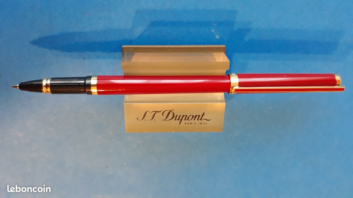 Stylo Roller Dupont En Laque De Chine – Boîte D'origine Et Papiers Inclus – Occasion élégant