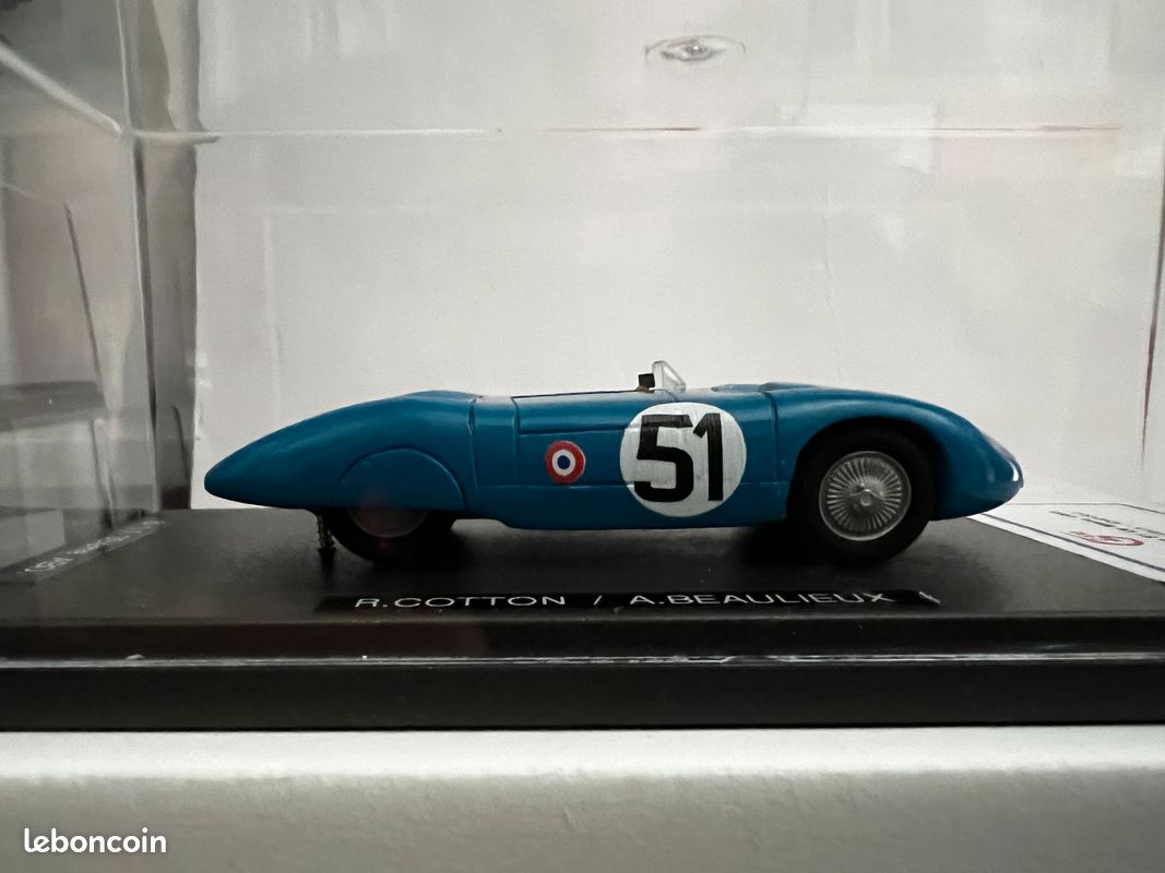 Miniature Frazer Nash LMR #39 Le Mans 1953 – GCAM 1/43 – Édition Limitée – Neuve