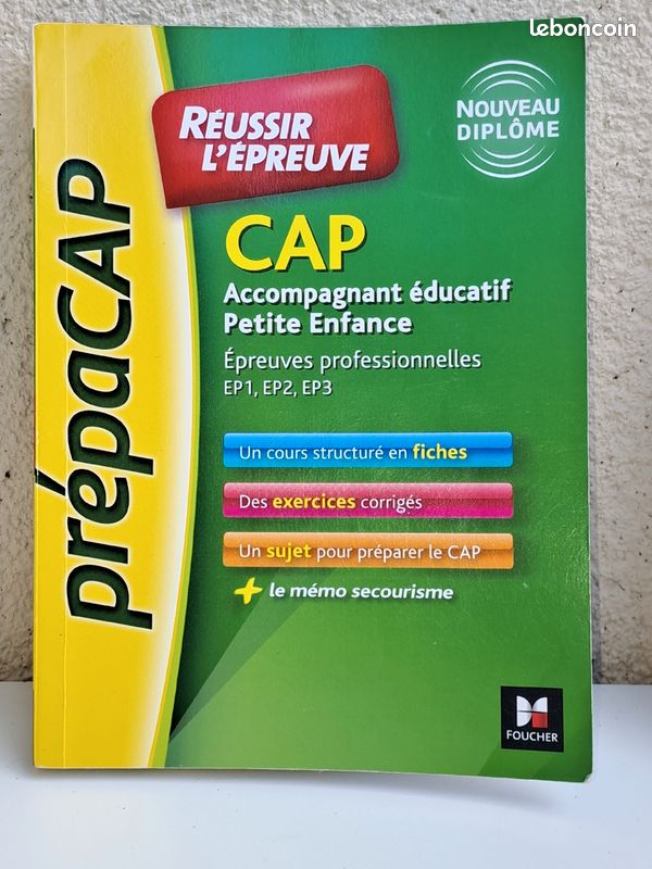 CAp Accompagnant educatif Petite enfance Réussir l'Epreuve Epreuves professionnelles Ep1,Ep2, Ep3 (image 2)