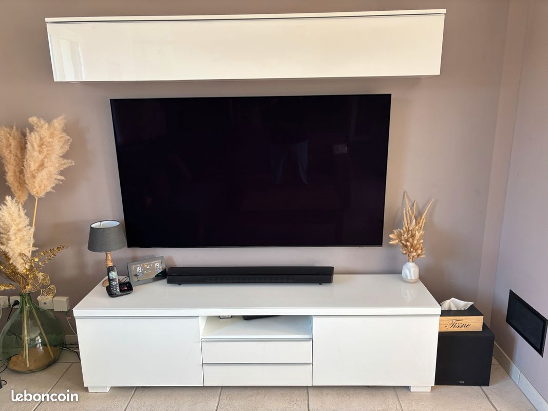 Meuble TV IKEA BESTA - TRÈS BON ÉTAT - Ameublement