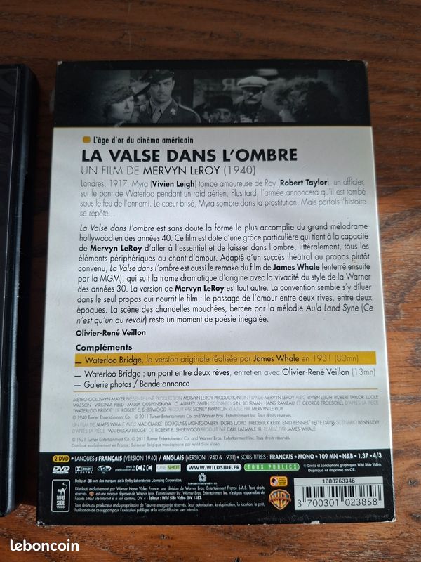 Coffret La Valse dans L'ombre 2dvd (image 2)