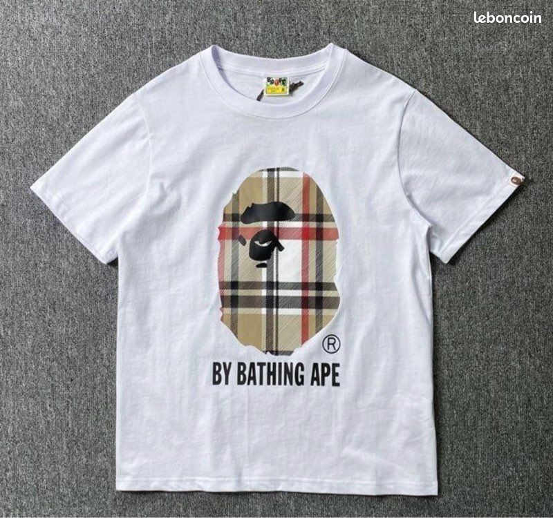 T-shirt 1point1 burberry blanc S (image 1)