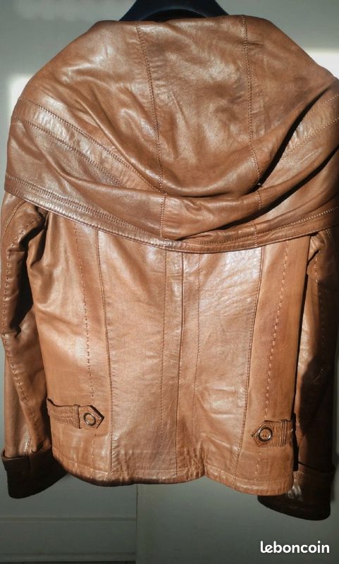 Veste en cuir souple (image 2)