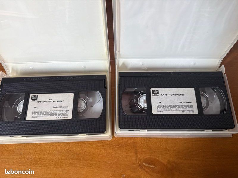 Lot de 2 VHS de Shirley Temple (image 4)