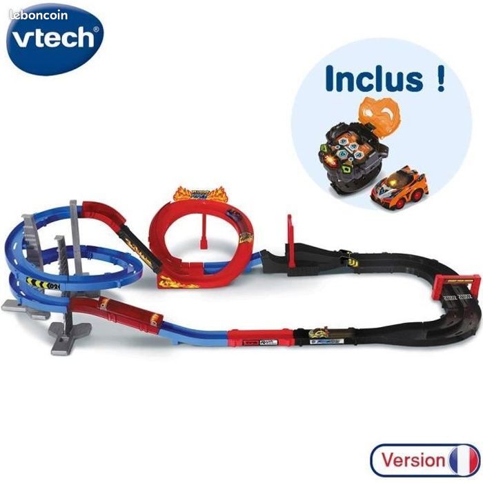 Circuit Turbo Force Super Loop VTECH - Avec Montre Télécommandée - Pour Enfant de 5 Ans et Plus (image 1)