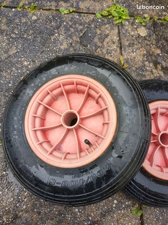 Roue Remorque Bateau 8 Pouces - Pour Mise à L'eau, Charge Max 200kg