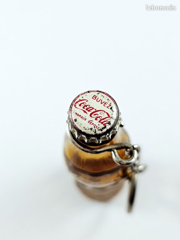 Porte-Clés Coca-Cola Belgique - Mini Bouteille 8cm - Neuf Sous Blister - Depuis 1886
