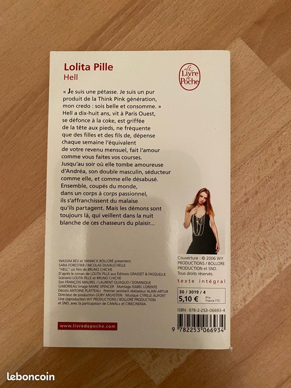 Hell de Lolita Pille (image 2)